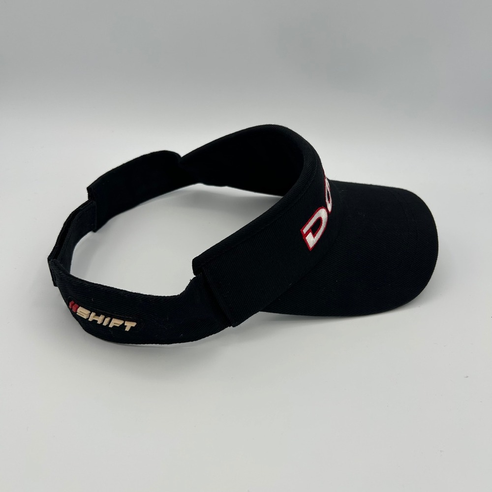 Dodge Visor Hat Unisex OSFM Black Racing Automotive Y2K Style - Picture 4 of 5